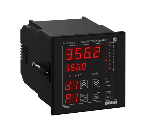 Измеритель-регулятор универсальный восьмиканальный ТРМ138-Р  22255  ОВЕН