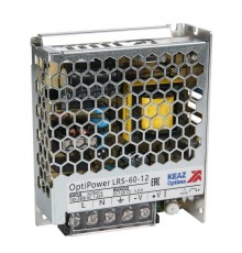 Блок питания панельный OptiPower LRS 60-12 5A  328873  КЭАЗ