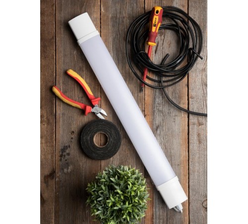 Светильник светодиодный пылевлагозащищенный ДСП-1001 18Вт 4000К IP65 600мм EKF PROxima  TPL-1001-18-4000  EKF