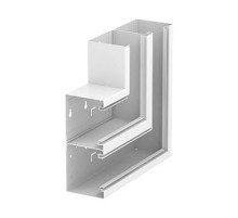 Плоский угол кабельного канала Rapid 80 90x210 мм (сталь,светло-серый) (GS-DFS90210LGR)  6278522  OBO Bettermann