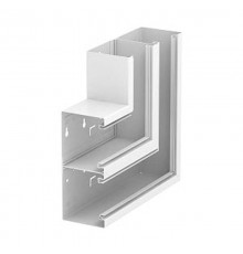 Плоский угол кабельного канала Rapid 80 90x210 мм (сталь,светло-серый) (GS-DFS90210LGR)  6278522  OBO Bettermann