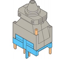 Разъем FIP-2/4-2 для цепей полярности, с увеличенным кожухом, для установки контактов BRE-T, 2 ряда по 4 полюса  1SNA166939R2300  TE