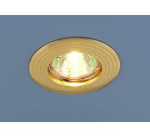Светильник точечный встраиваемый 601 MR16 GD золото  a030747  Elektrostandard