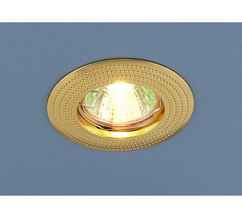 Светильник точечный встраиваемый 601 MR16 GD золото  a030747  Elektrostandard