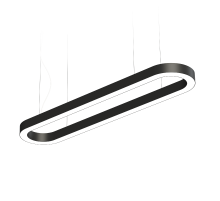 Светильник светодиодный OVAL FLD/P (1200x250x60) 840 BK  1877000080  Световые Технологии