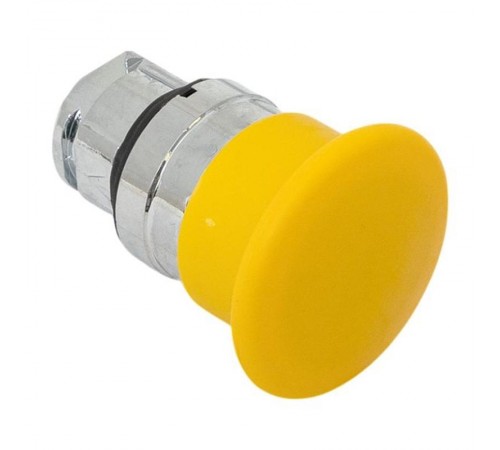 Механизм исполнительный кнопки XB4 "Грибок" желтый возвратный без фиксации без подсветки IP65  XB4BC-Y-65  EKF