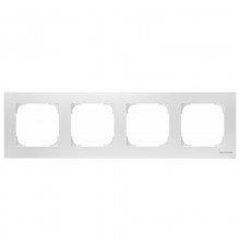 Рамка 4-постовая, базовая, серия SKY, цвет альпийский белый2CLA857410A1101 ABB