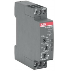 Реле времени CT-MKC.31 компактное п/проводниковое (многофункциональное) 12-240В AC/DC (7 диапазонов времени 0,05с...100ч) 1НО  1SVR508010R1300  ABB