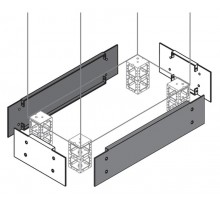 Фланец цоколя 200х1000мм ВхШ, 2 шт.  ZN1002  ABB