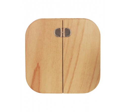 ВС20-2-1-ХС Выключ. 2-кл. инд. о/у 10А GLORY сосна  EVH21-K34-10  IEK