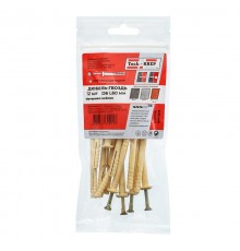 Дюбель-гвоздь 6L60 гриб. манжета (нейлон) (12 шт) - пакет ( 0,065 кг)  102939  Tech-KREP