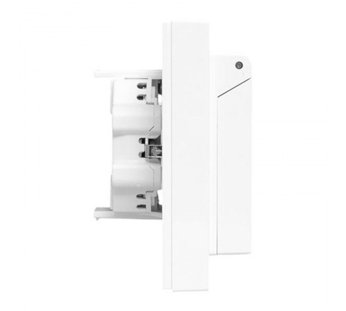 Механизм розетки двойной, 16А, IP44, с заземлением, со шторками, с рамкой, с крышками, белый Эпика EKF  UP1-SOW-211-44  EKF