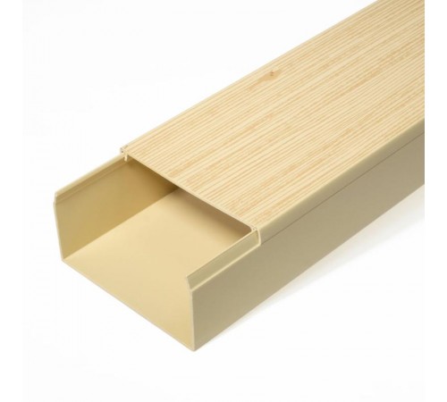 Кабель-канал сосна 2-й замок в п/э 80х40 (12 м/уп)  PR03.0189  Промрукав