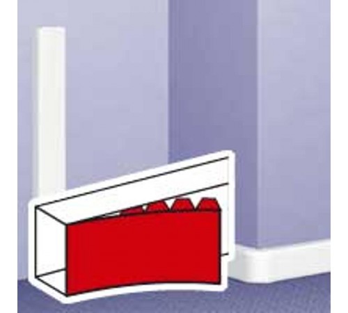 Крышка 130 мм DLP для кабель-канала белая  010524  Legrand