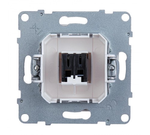 SUNO Аудиорозетка с пружинными зажимами одиночная. Цвет "Белый"  721192  Legrand