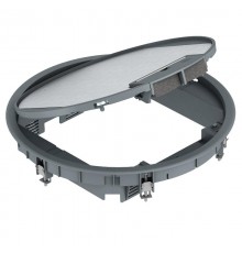 Лючок GESR9U (универсальный) 12xModul45 (полиамид,серый) (GESR9 U 7011)  7405528  OBO Bettermann