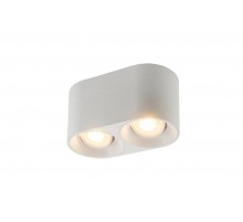 Светильник светодиодный накладной DK3036-WH IP20, 10Вт, GU5.3, LED, белый, пластик  DK3036-WH  DENKIRS