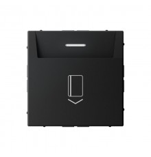 ArtGallery Карбон Выключатель карточный 10А, без задержки времени, быстрозажимные клеммы  GAL001014S  SE