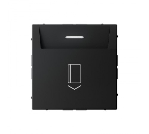 ArtGallery Карбон Выключатель карточный 10А, без задержки времени, быстрозажимные клеммы  GAL001014S  SE