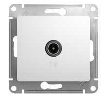 Glossa Белый TV Розетка оконечная 1DB  GSL000191  SE