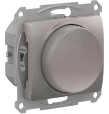 Glossa Платина Светорегулятор (диммер) повор-нажим LED RC 400Вт механизм  GSL001223  SE