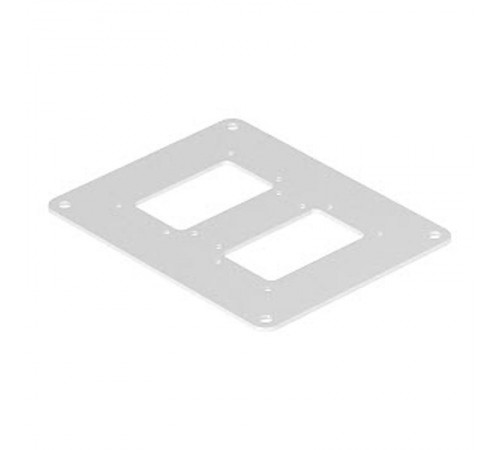 Напольная пластина для электромонтажной колонны (сталь,белый) (ISSBP140100RW)  6290336  OBO Bettermann