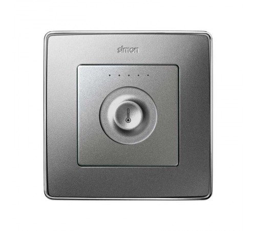 Сенсорный 1-кл выключатель с тематической маркировкой Т3, регулирования, алюминий  8000615-093  Simon
