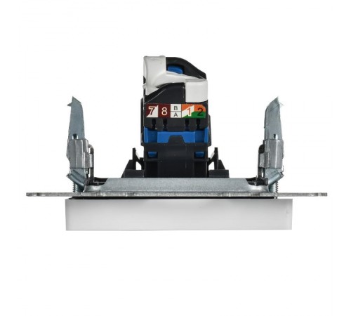 BRITE Розетка компьютерная RJ45 кат.5E РК10-БрАБ арктический белый   BR-K10-1-K91  IEK