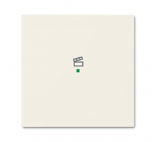 SRS-1-96 Клавиша одинарная free@home, сцена, Basic 55, цвет chalet-white  6220-0-0706   2CKA006220A0706  ABB