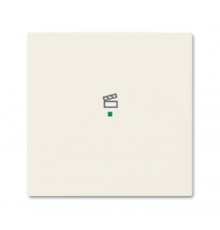 SRS-1-96 Клавиша одинарная free@home, сцена, Basic 55, цвет chalet-white  6220-0-0706   2CKA006220A0706  ABB