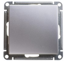 W59 Матовый хром Выключатель 1-клавишный 2-полюсный, 10АХ  VS210-152-5-86  SE