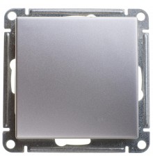 W59 Матовый хром Выключатель 1-клавишный 2-полюсный, 10АХ  VS210-152-5-86  SE
