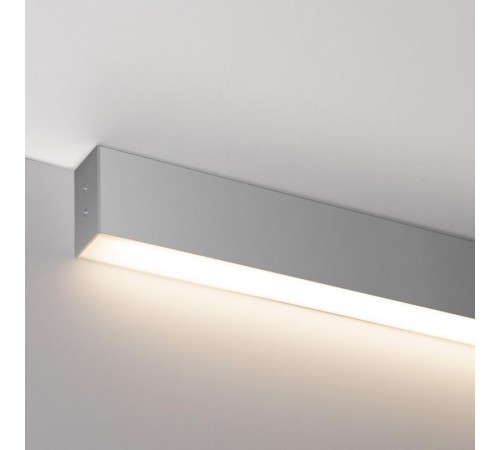 Светильник светодиодный накладной линейный односторонний53см 10W 3000К матовое серебро (100-100-30-53)  a040130  Elektrostandard