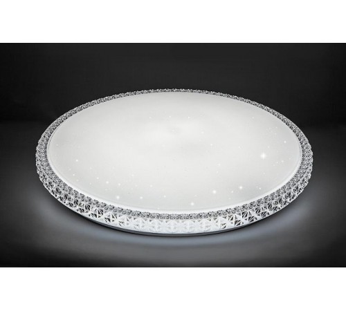 Светильник светодиодный декоративный бытовой AL5300 тарелка 36W 3000К-6500K белый управляемый  29637  Feron