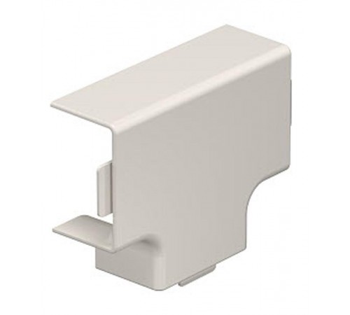 Крышка T-образной секции кабельного канала WDK 25x40 мм (ПВХ,кремовый) (WDK HT25040CW)  6161952  OBO Bettermann