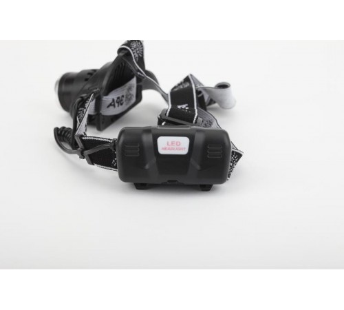 Фонарь налобный GA-805 аккумуляторный, рег фокус, 5Вт CREE, алюминий, литий 2,5Ач, USB, кор  Б0039625  ЭРА