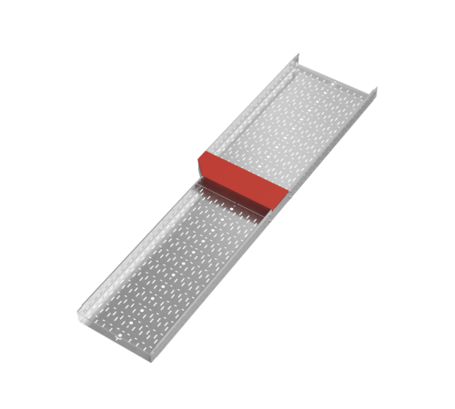 Крышка переходника левого 500-600 мм "ПЛЮС" HD  KPDplus500-600-L HD   КМ-профиль