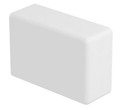 Торцевая заглушка кабельного канала WDK 13x25x40 мм (ABS-пластик,белый) (WDK HE13025PW)  6193088  OBO Bettermann