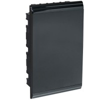 Корпус пластиковый встраиваемый на 36 модулей ЩРВ-П-36 PRIME черный IP41  MKP13-V-01-36-41-K02  IEK