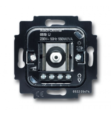 Механизм светорегулятора для ламп накаливания и НВ галогенных ламп с электронным трансформатором, 40-550 Вт/ВА  6519-0-0011   2CKA006519A0011  ABB