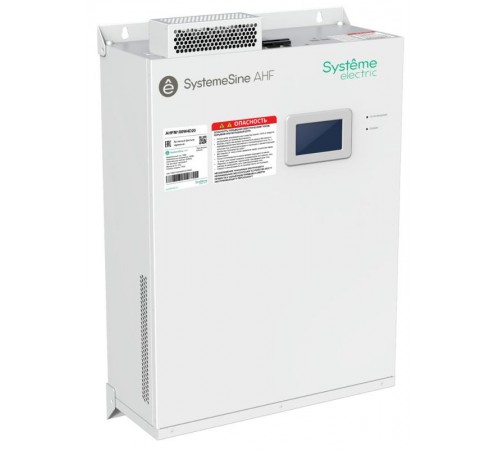 Активный фильтр гармоник 100А, 400В, IP20, навесной модуль, ЖК  AHFM100W4D20  SE
