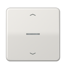 Клавиша для KNX кнопки, 1 группа с окошком и символами "стрелки"; дюропласт; светло-серый  CD101KO5PLG  Jung