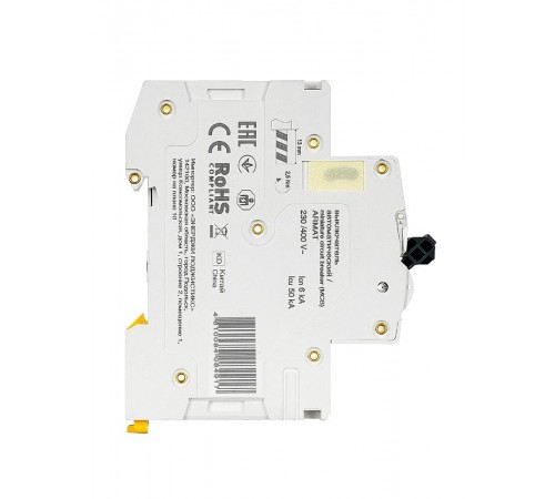 Выключатель автоматический однополюсный M06N 1P C 1А 6кА ARMAT  AR-M06N-1-C001  IEK