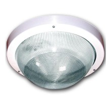 Светильник для ЖКХ под лампу НПП Селена 1 03-001 100Вт ЛН/КЛЛ/LED Е27 IP65 корпус белый  1005500139  Элетех