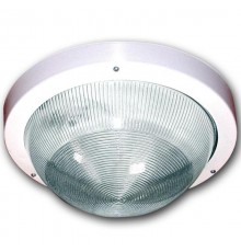 Светильник для ЖКХ под лампу НПП Селена 1 03-001 100Вт ЛН/КЛЛ/LED Е27 IP65 корпус белый  1005500139  Элетех