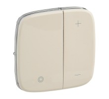 Valena ALLURE Сл.кость Накладка светорегулятора кнопочного  752086  Legrand