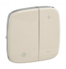 Valena ALLURE Сл.кость Накладка светорегулятора кнопочного  752086  Legrand