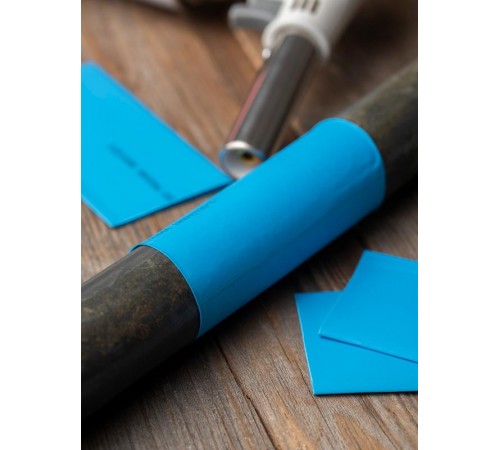 Термоусаживаемая трубка ТУТ нг 30/15 синяя EKF PROxima  tut-30-g  EKF