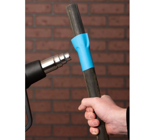 Термоусаживаемая трубка ТУТ нг 30/15 синяя EKF PROxima  tut-30-g  EKF