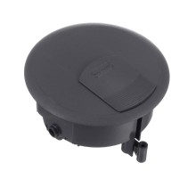 LUK/2 Люк в пол на 2 поста (45х45 мм) с суппортом, пластик  70022  Ecoplast